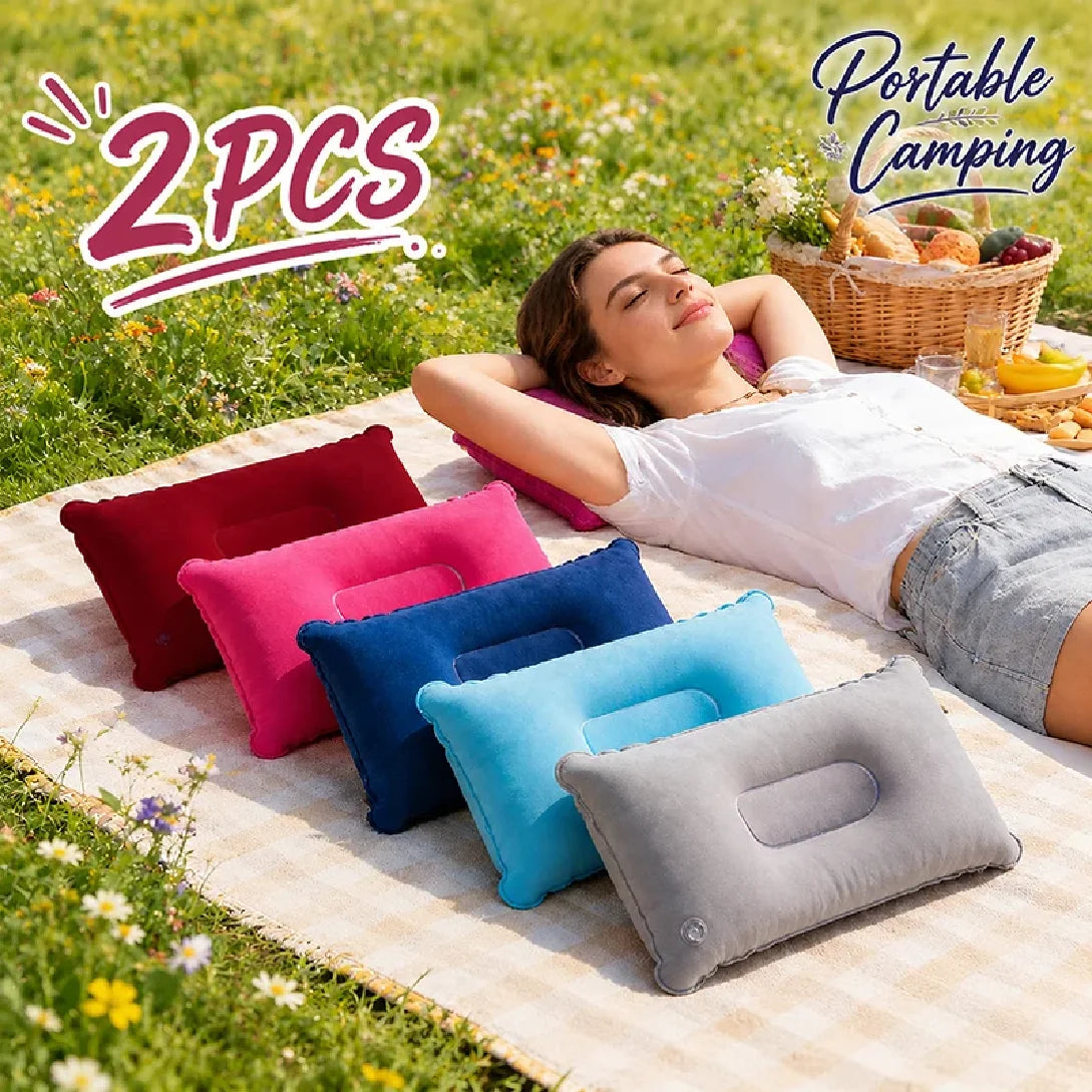 TYDE Inflatable Travel Pillow (2-Pack)